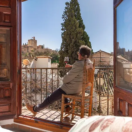 Breathtaking Alhambra View Balconies, Albaizyn شقة غرناطة